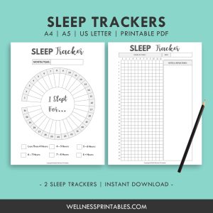 bullet journal sleep trackers