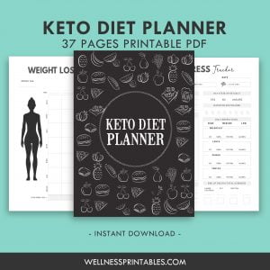 keto diet weight loss planner