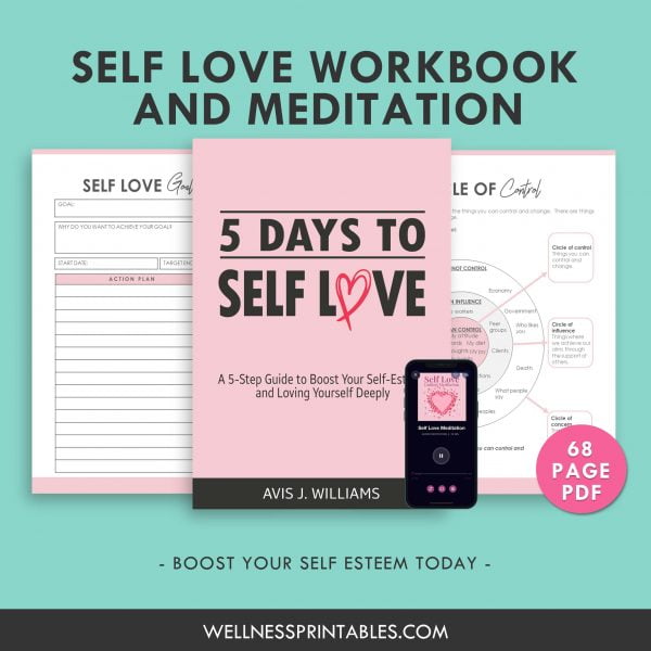 self love workbook and meditation