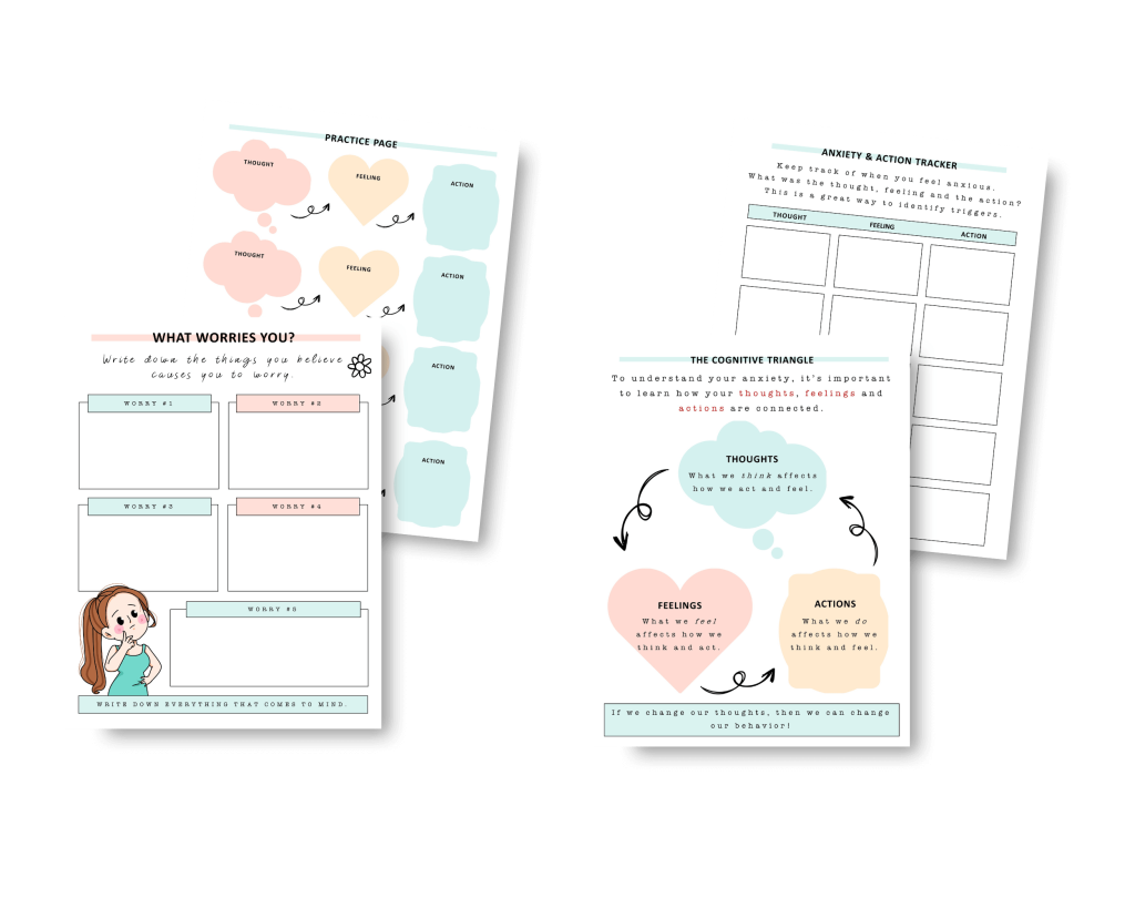 CBT Worksheets for Kids3