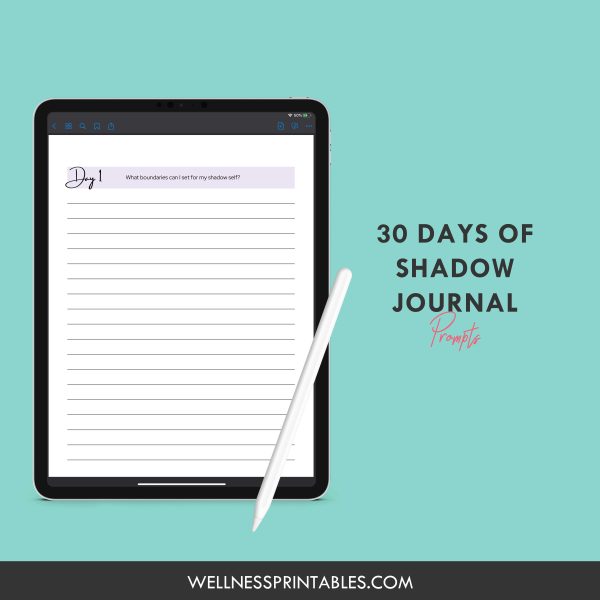 shadow work workbook journal prompts
