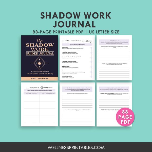 shadow work workbook worksheets
